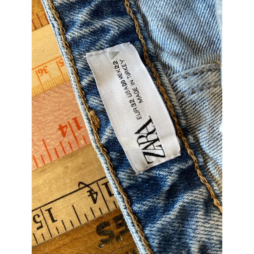 ZARA Pac Sun Women's 24 00 High Rise Jegging Distressed Lot of 2 Jeans Denim - Picture 9 of 14
